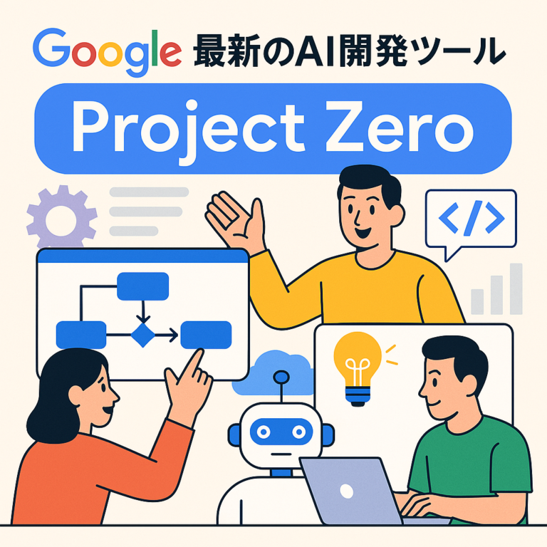 Google、最新のAI開発ツール「Project Zero」を公開